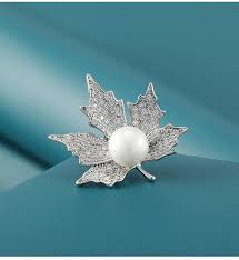 SILVER PEARL WITH ZIRCONIA STONE |Trendy Silver Pearls stud earrings - Rare1Studio