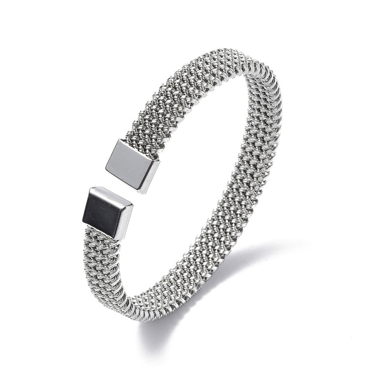 Adjustable Stainless Steel Bracelet For Men & Boy (Free Size)