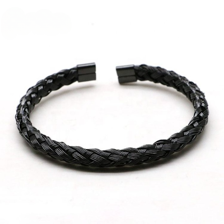 Adjustable Stainless Steel Wrist Bracelet For Men & Boy (Free Size)