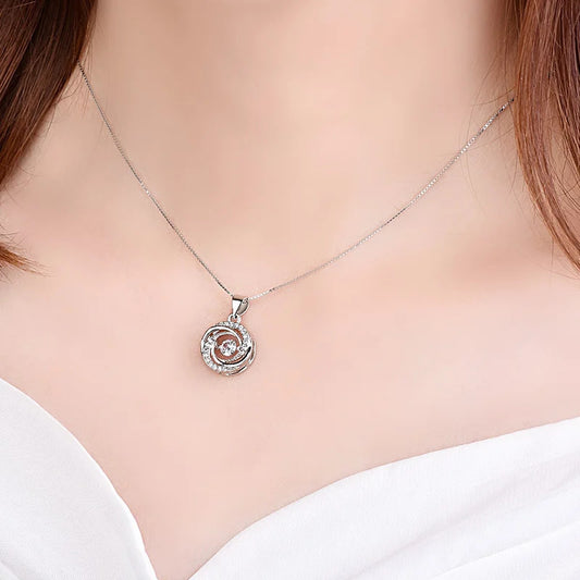 Every day Wear Silver Plated Round Pendant For Woman's