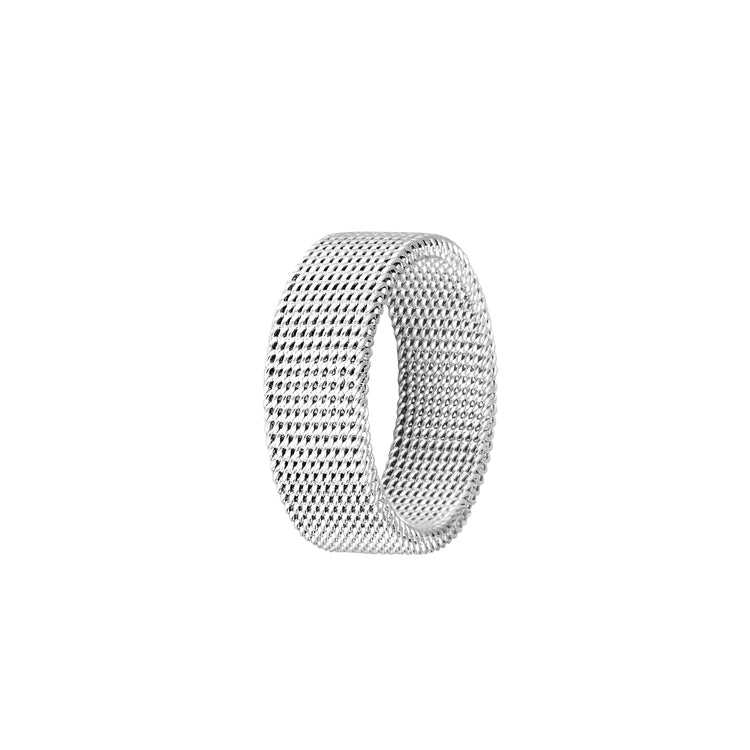 Contemporary Titanium & Gold Plated Ring For Men & Boy I (Size : 16 To 21)