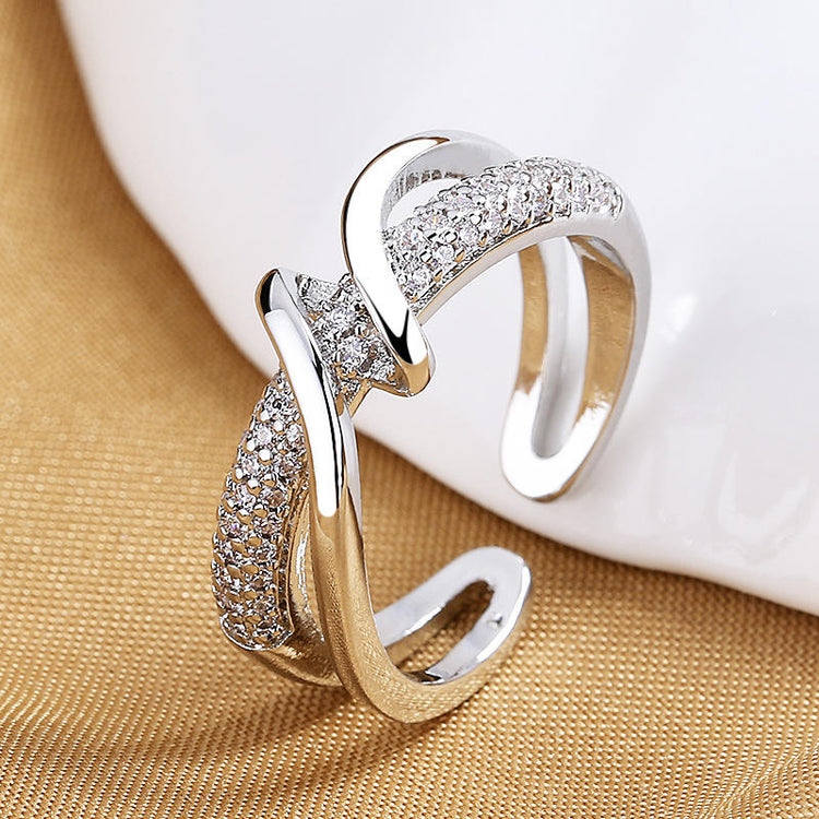 Contemporary Adjustable Finger Ring For Women & Girl (Free Size)