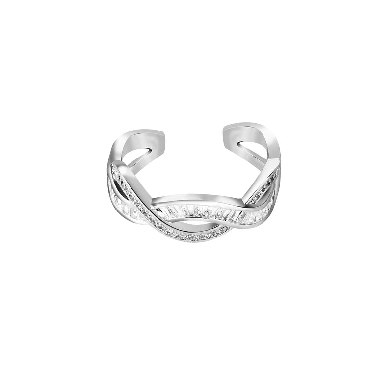 Contemporary Adjustable Finger Ring For Women (Free Size)