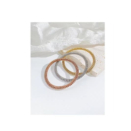 Adjustable Metal Bangle Bracelet For Women & Girl (Free Size) (Pack of 3)